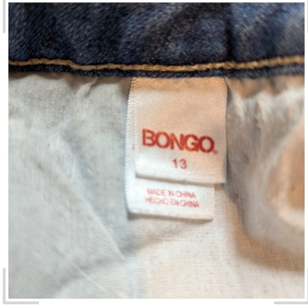 pre-owned BONGO Women's Classic Blue Straight Leg Jeans - Picture 5 of 5